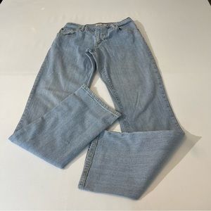 LEVIS 550 RELAXED BOOTCUT WOMENS JEANS SZ 4M, GOOD CONDITION PREOWNED, F…